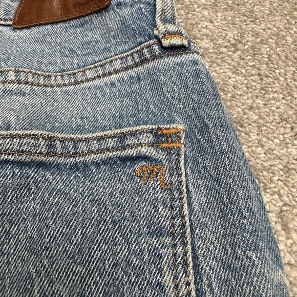 Madewell High Rise Slim Fit Boyfriend Denim Jeans Womens 27 Blue Medium Wash L29 - Picture 4 of 16